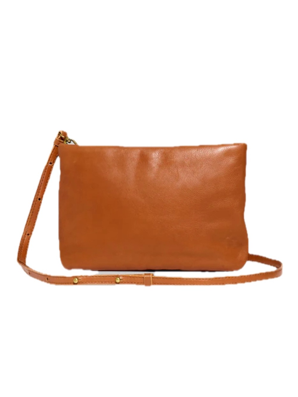 Madewell the Puffer Crossbody Bag in English Saddle